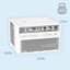Climatiseur de fenêtre avec télécommande Keystone 18 000 BTU 230 V avec télécommande-124210779
