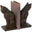 Serre-livres en résine Cole and Grey Frowing Cat