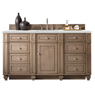 Bristol 60" Single Vanity W/FreePower Wireless Charger