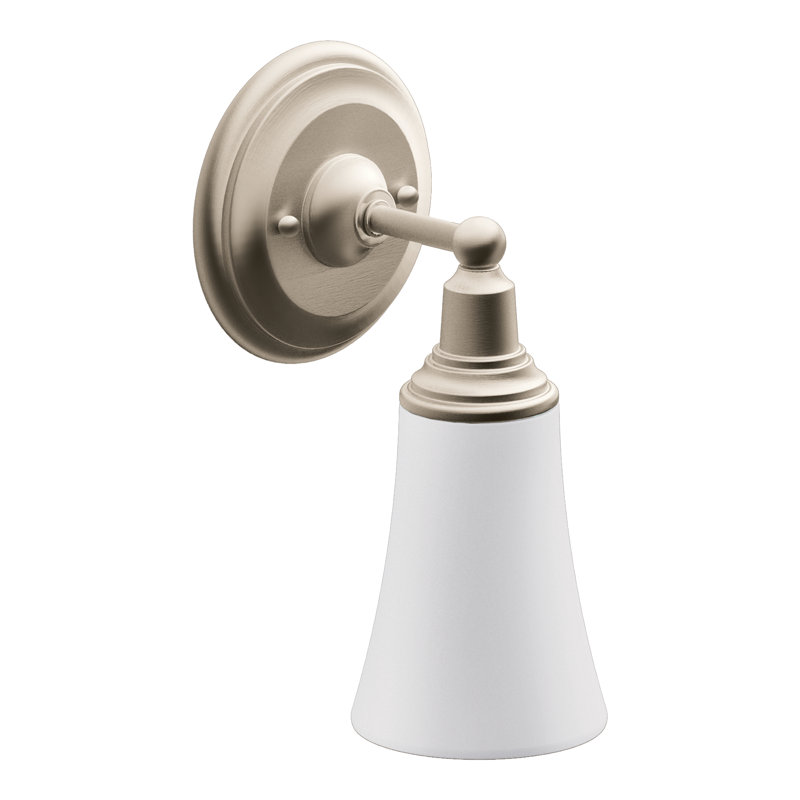 Rothbury 1-Light Bath Sconce, Brushed Nickel