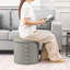 Crickhollow Faux Leather Ottoman-495103354