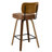 26" Swivel Upholstered Counter Height Bar Stool-830138022-823337385