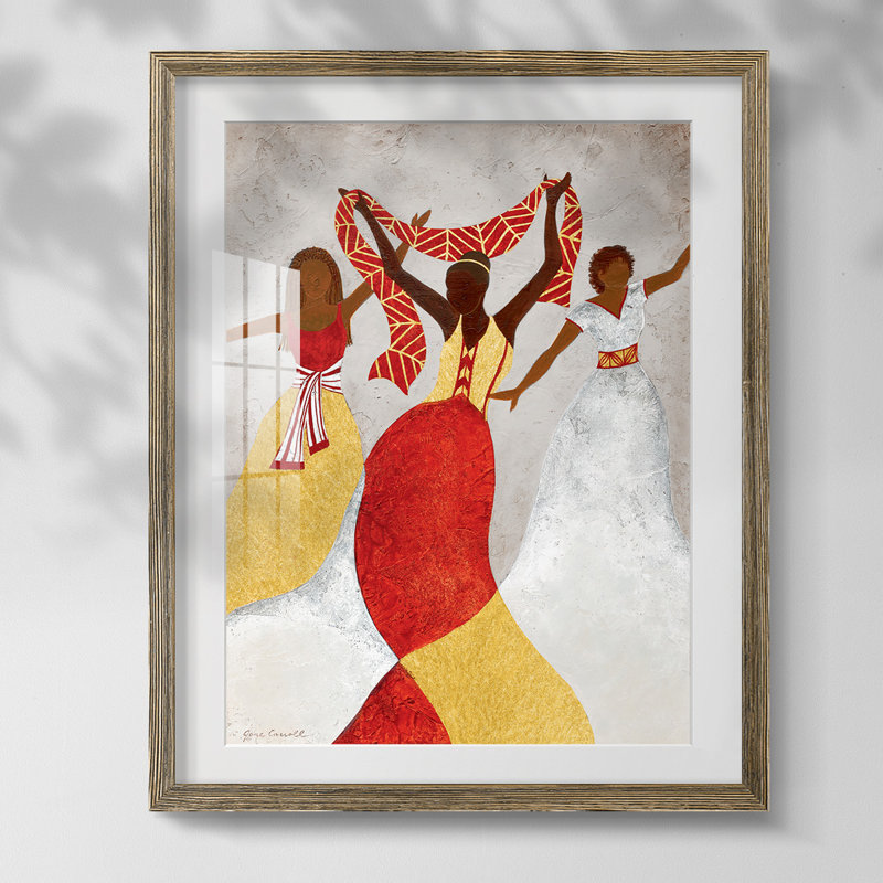«Light And Minimal II», reproduction encadrée, Blanc, Papier avec cadre noyer
