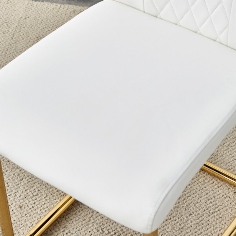 Avallon Conference Chair, White