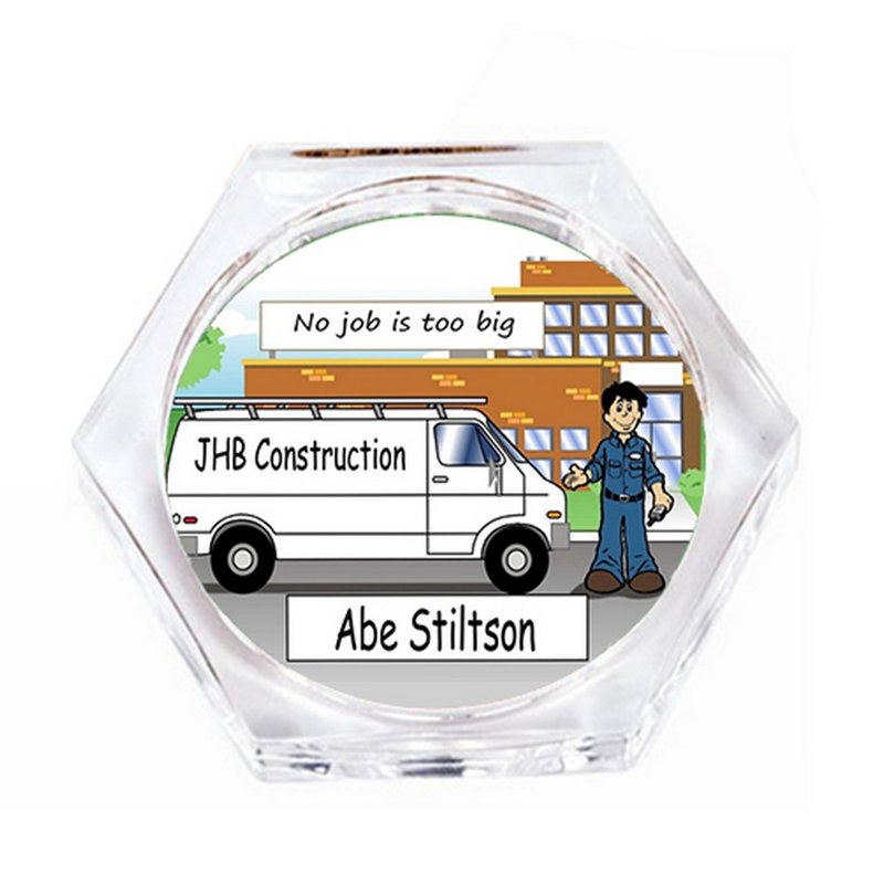 Ensemble de 4 sous-verres personnalisables Van, Oui