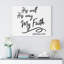 Way My Faith - Wrapped Canvas Print-1794737307
