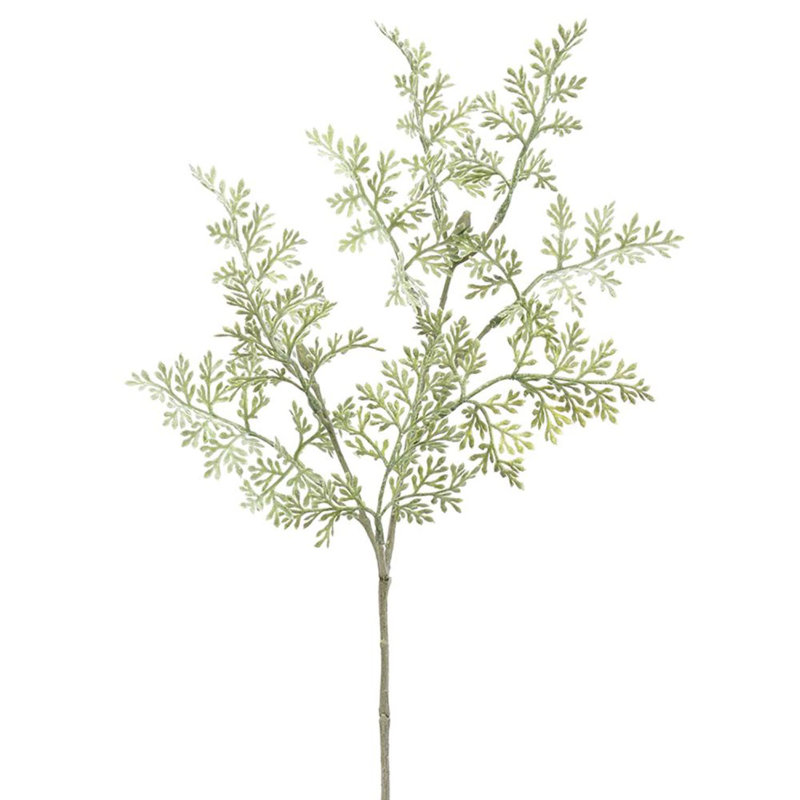 Aérosol artificiel 18 po Dusty Miller - vert et gris