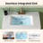 30" Single Bathroom Vanity In White With Porcelain Integrated Sink Top-127124855