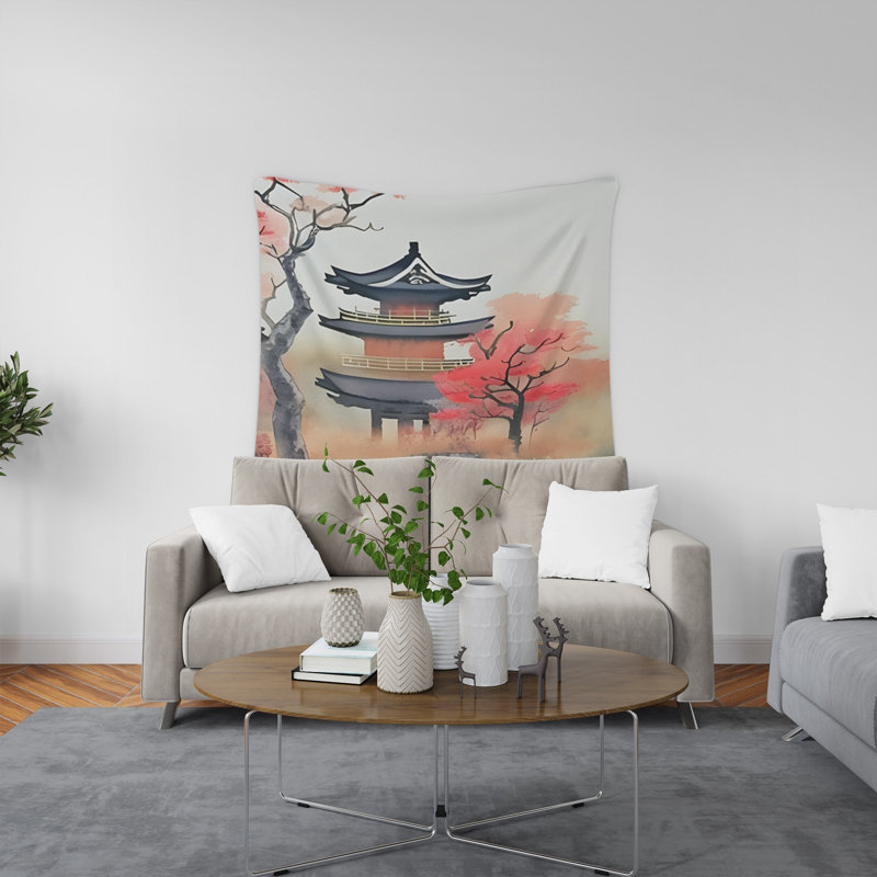 Tapisserie murale, H 88 po x l 104 po