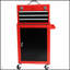 3-Drawer Rolling Tool Chest With Wheels, Tool Chest With Large Storage Cabinet And Adjustable Shelf, Removable Portable Top Box With Locking System Tool Chest For Garage, Warehouse