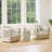 Swivel Upholstered Armchair