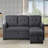 Convertible Storage L - Shaped Sofa