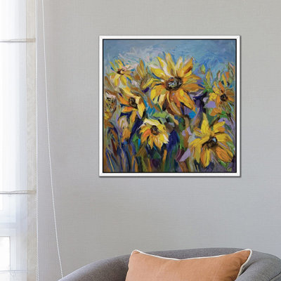 Sunflowers by Ekaterina Ermilkina - Painting on Canvas