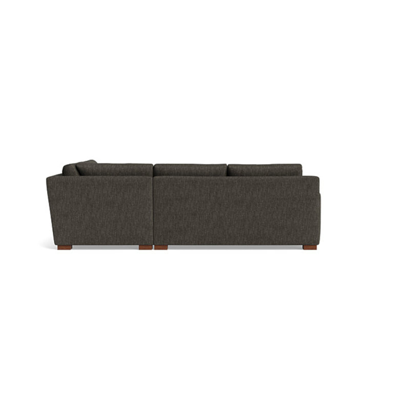 Catalina Sectional, Performance Weave - Onyx, Right Hand Facing