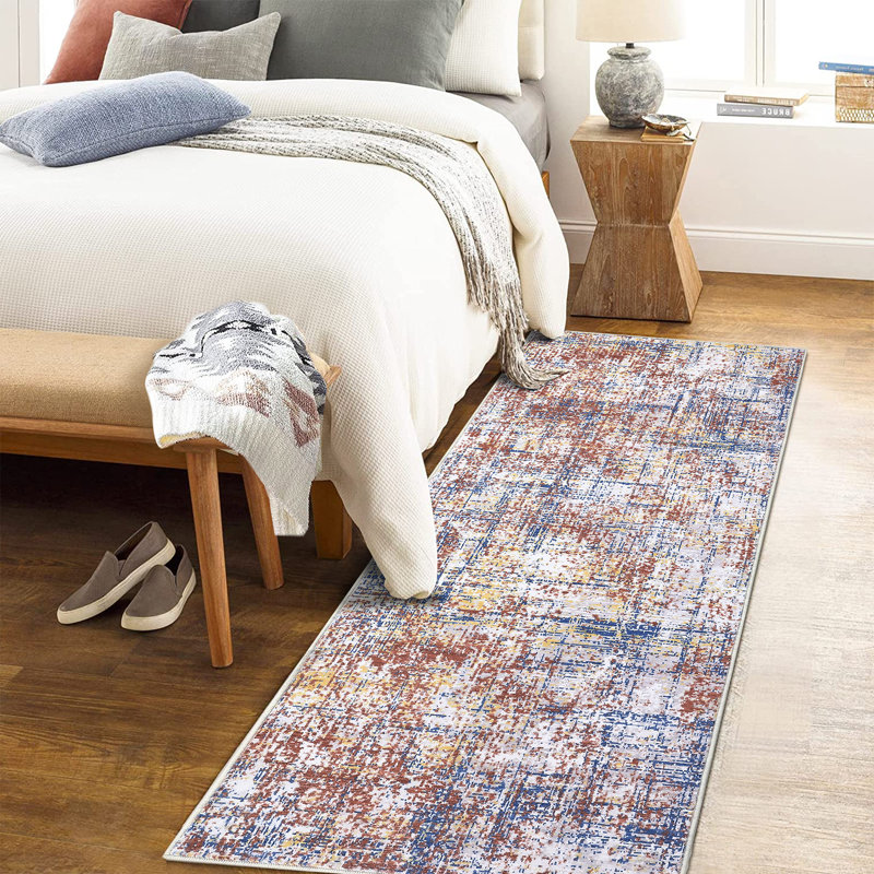 Tapis Mar arrière avec envers antidérapant, Tapis de couloir 2 pi x 6 pi