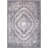 Korando Machine Woven Oriental Grey Area Rug-1646538921