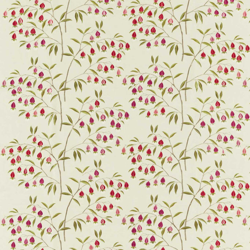 Chinese Lantern Fabric, Wild Plum