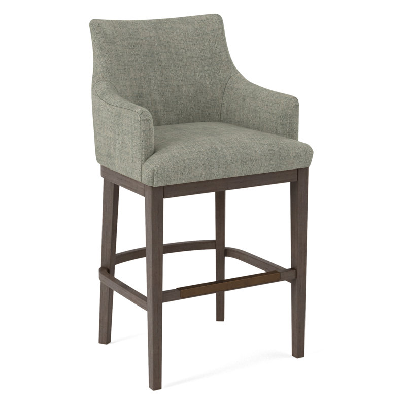 Upholstered Stool, 61643-61, Nutmeg