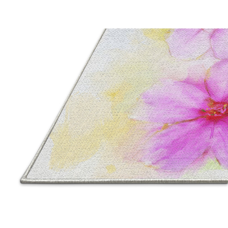 Tapis rose Paint, Rectangle 2 pi x 5 pi