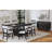 Sherine Counter Table with 20" Leaf in Charcoal