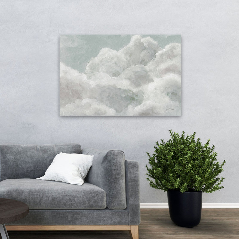 Nuage abstrait - Rêver dans les nuages, H 32 po x l 48 po