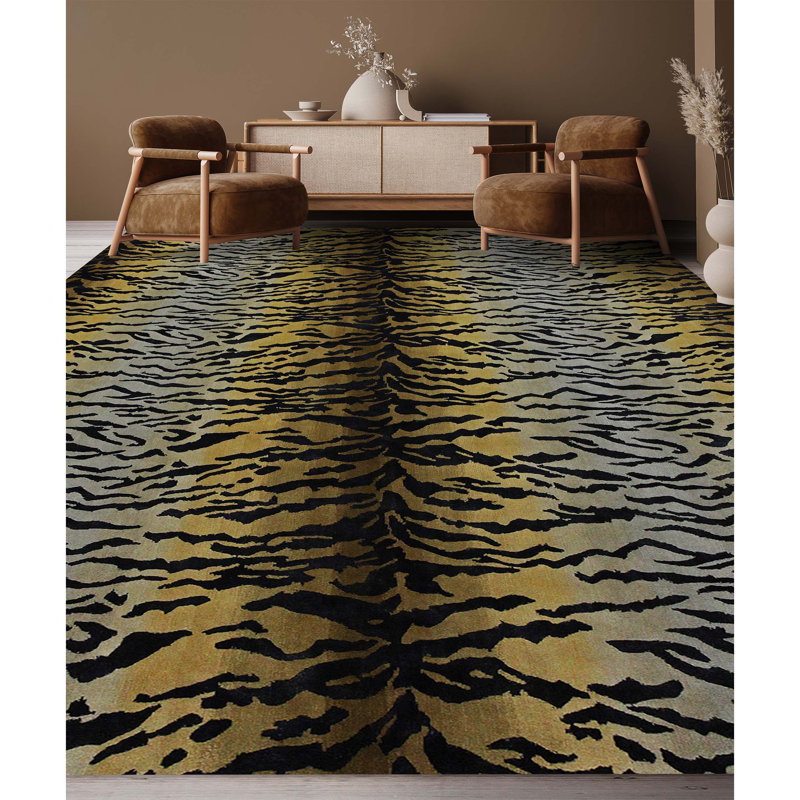 Animal Print Area Rug, Rectangle 12' x 16'