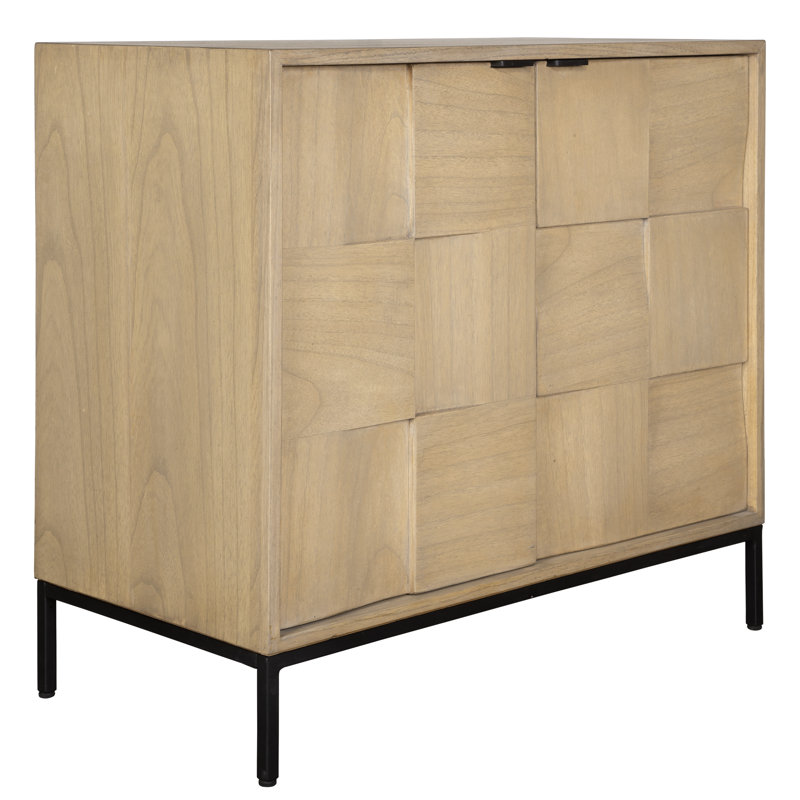Jianyu Geometric 2 Door Cabinet