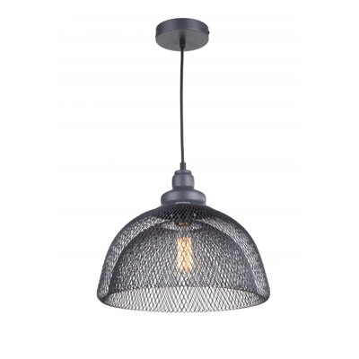 Luminaire suspendu dôme 1 lumière Gloria