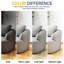 Fauteuil d'appoint pivotant à compression 35 po - Méridienne rotative en mousse à mémoire de forme sans cadre pour salon et chambre à coucher-936735379
