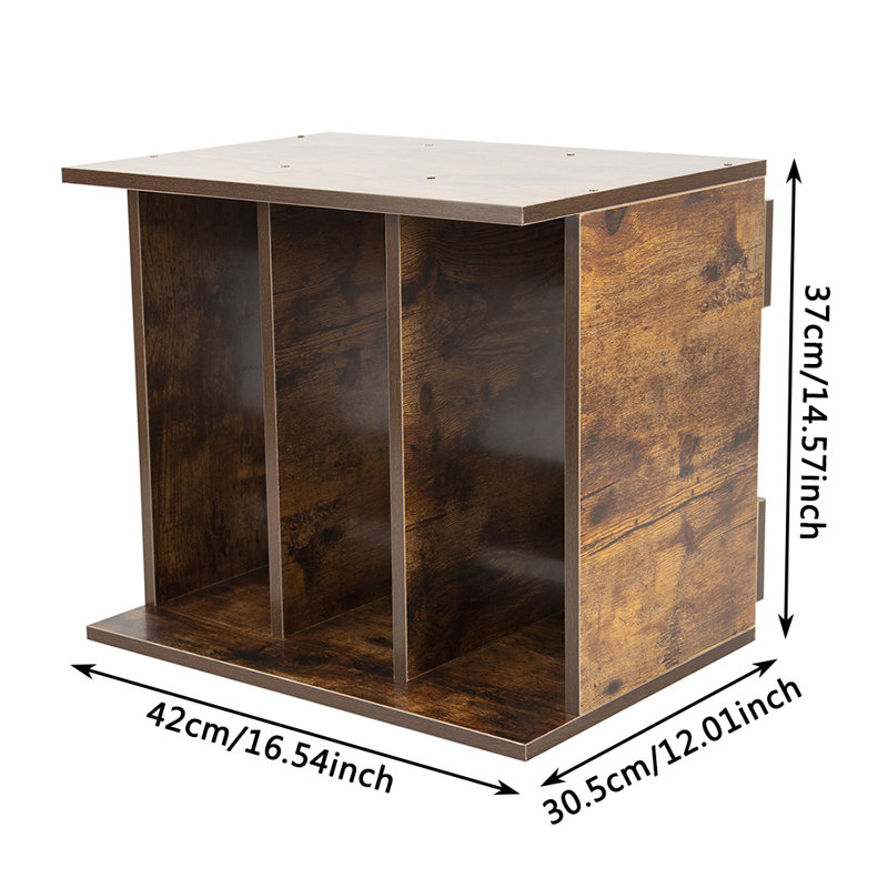 37 cm H Media Shelves