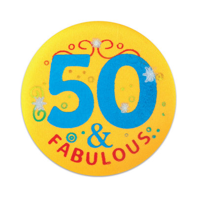 50 et fabuleux bouton en satin