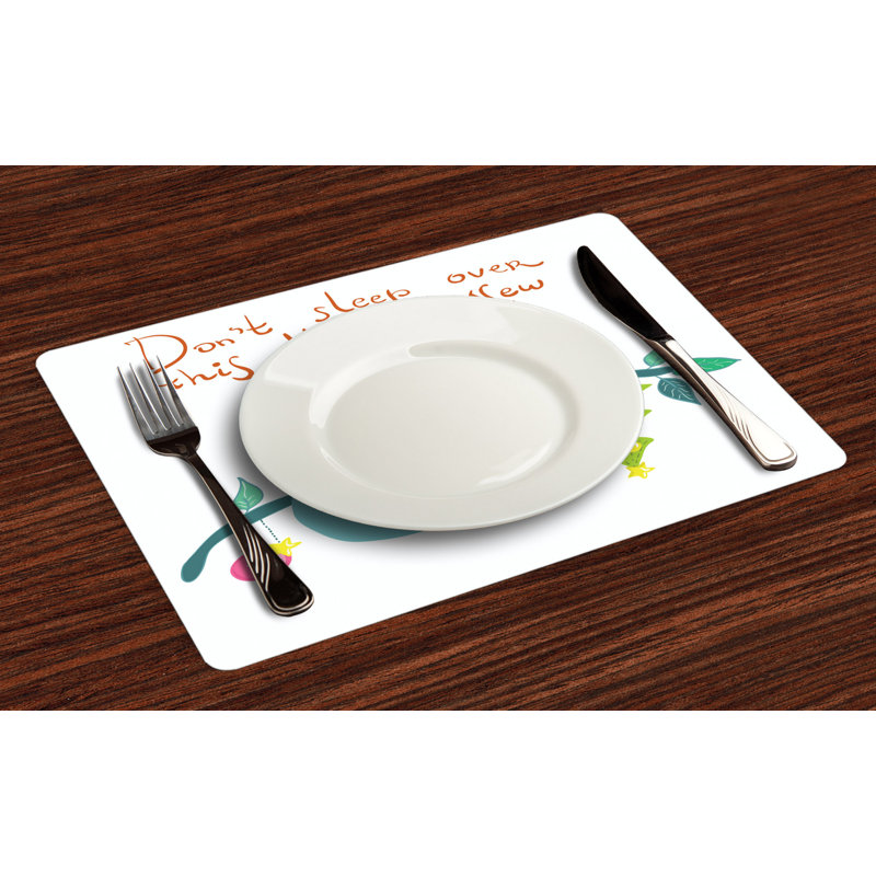 Polyester Kids Rectangle Placemat