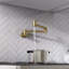 Circular Pull Down Pot Filler with Accessories-116826382