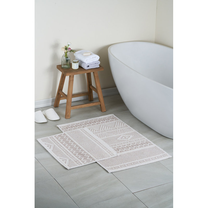 Ensemble de tapis de bain Maysea (2 pièces), Beige
