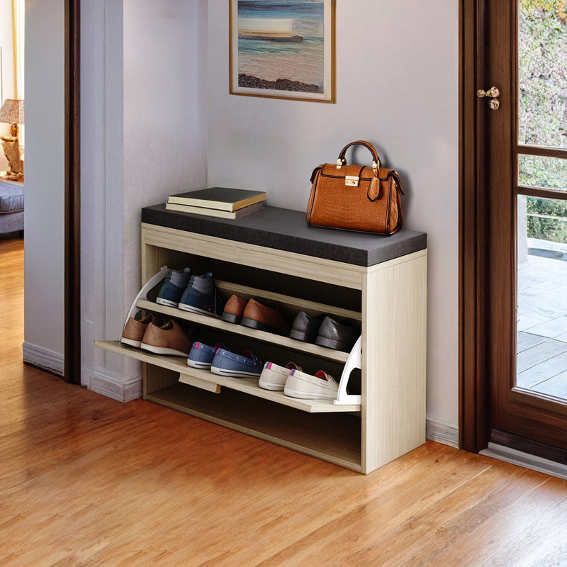 Banc de rangement pour 10 paires de chaussures