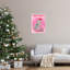 «Merry and Bright Christmas Cat» par Be Ni La - Impression sur bois-840112919-840112917