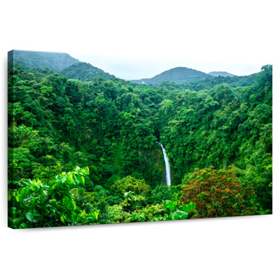 Alvord Mountain And Waterfall
