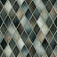 Hudson Kite Stormy Night 10-1/8" x 11-3/4" Porcelain Mosaic Tile