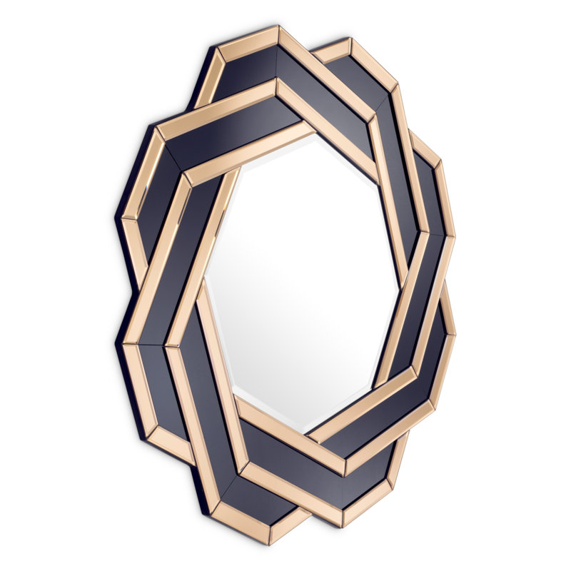 Miroir décoratif biseauté Mulini