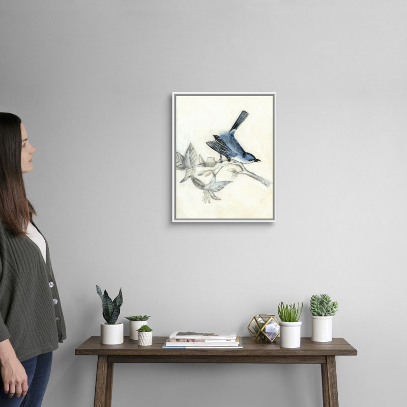 Art mural sur toile Rustic, Toile blanche encadrée, H 22 po x l 18 po x P 2 po