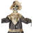 72" Standing Animated Halloween Shaking Scarecrow