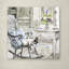 «Rocking Chair» par Armand, reproduction sur toile-21646614