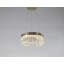 Lustre moderne en cristal 1 lumière DEL