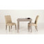Chaise d'appoint rembourrée beige La Verne