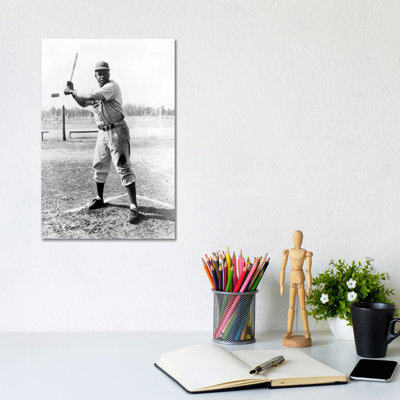 Jackie Robinson (1919-1972) - Wrapped Canvas Print