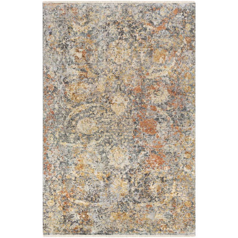 Daniella Hand Knotted Silk Indoor Rug, Rectangle 9' x 13'
