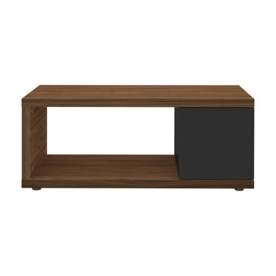 Berlin Floor Shelf Coffee Table with Storage