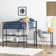 Nanafalia Platform Loft Bed with Shelves by Isabelle & Max™