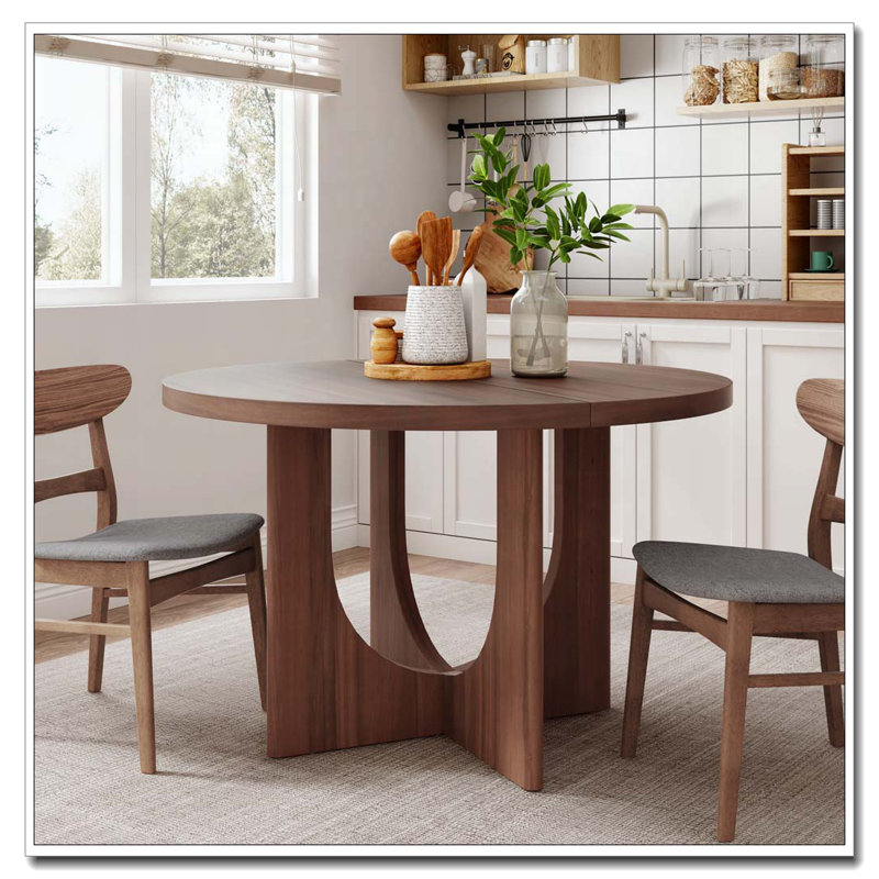 Table de salle à manger 48 ", Noyer