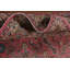 Tapis traditionnel floral fait à la main rose 6 x 9